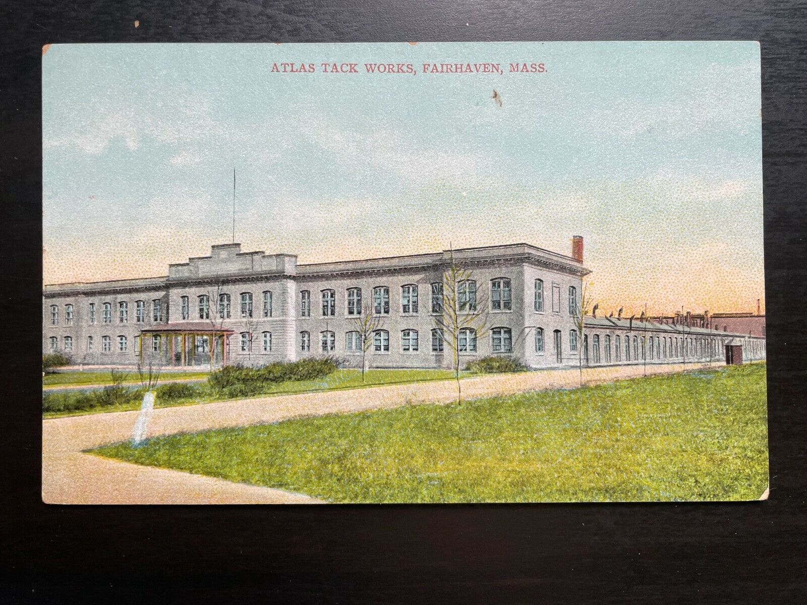 Vintage Postcard 1907-1915 Atlas Tack Works, Fairhaven, Massachusetts (MA)