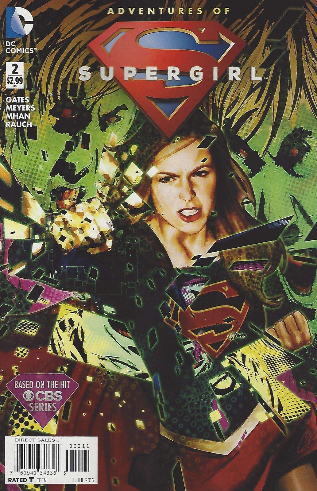 Adventures of Supergirl #2 VF/NM; DC | Based on CBS TV Series - we combine shipp