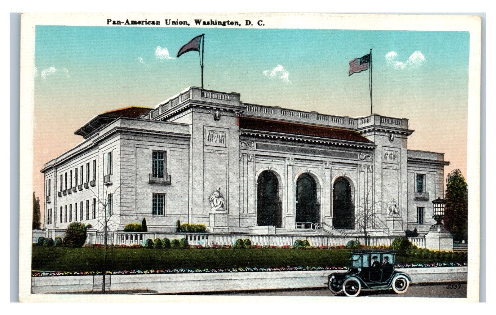 Postcard Pan-American Union, Washington DC T95