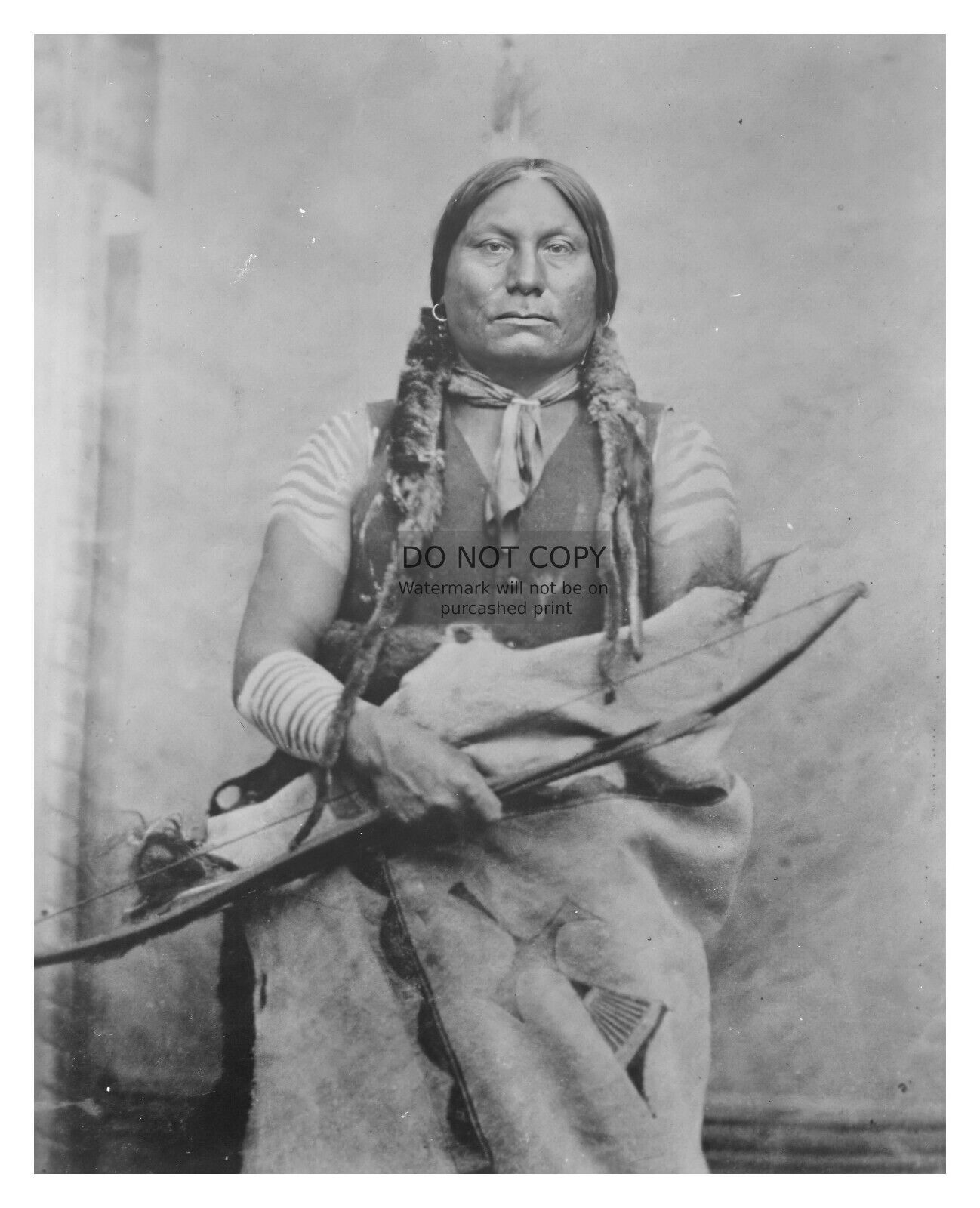 CHIEF GALL NATIVE AMERICAN CHEIF SURVIVOR OF CUSTERS LAST STAND 8X10 PHOTO