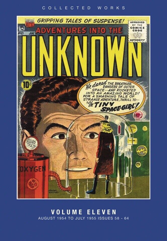 ADVENTURES INTO THE UNKNOWN Volume 11 HC Collected Works issues 11-15 PS Artbook