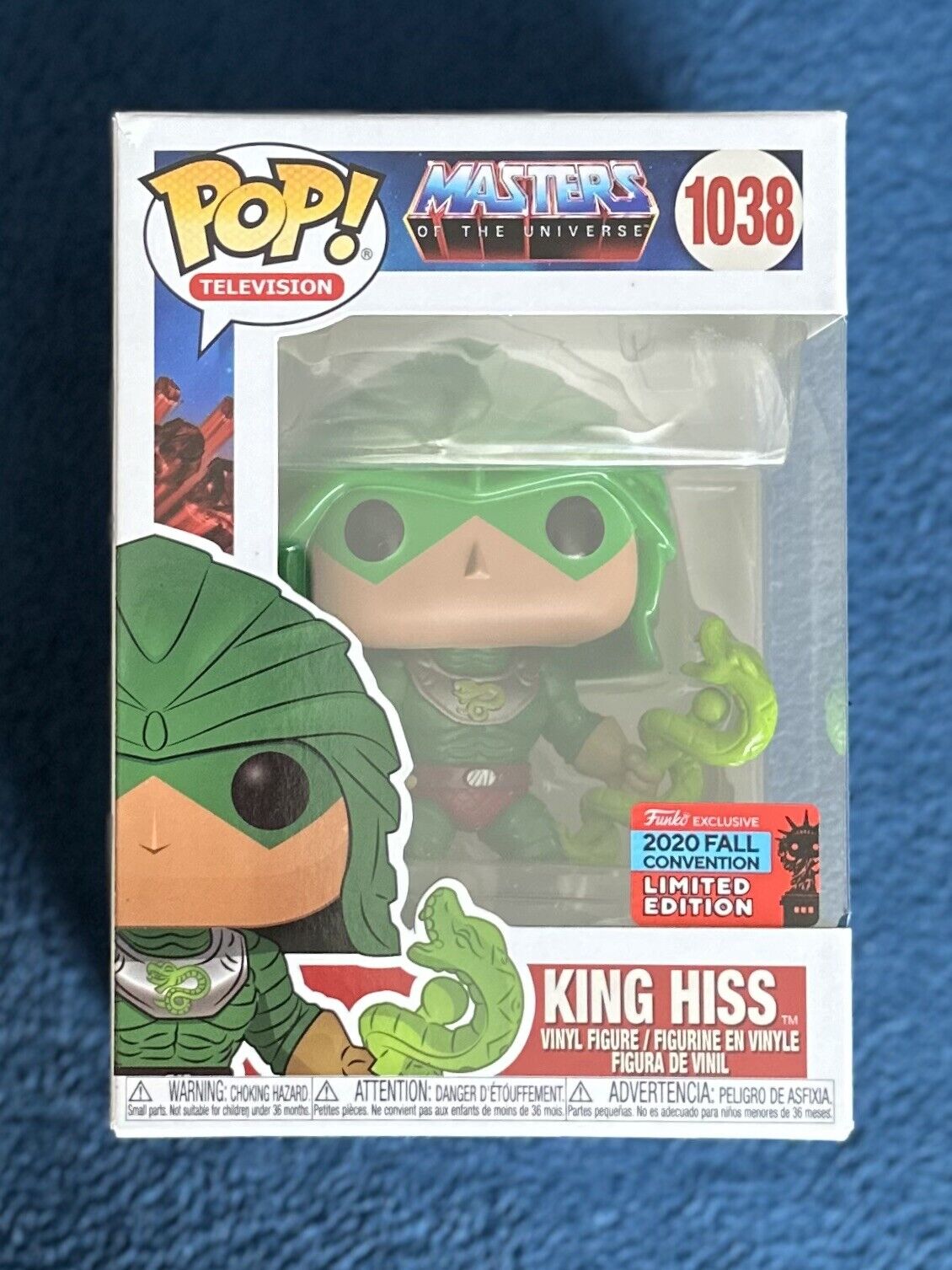 Funko Pop King Hiss #1038 2020 Fall Convention Limited Edition