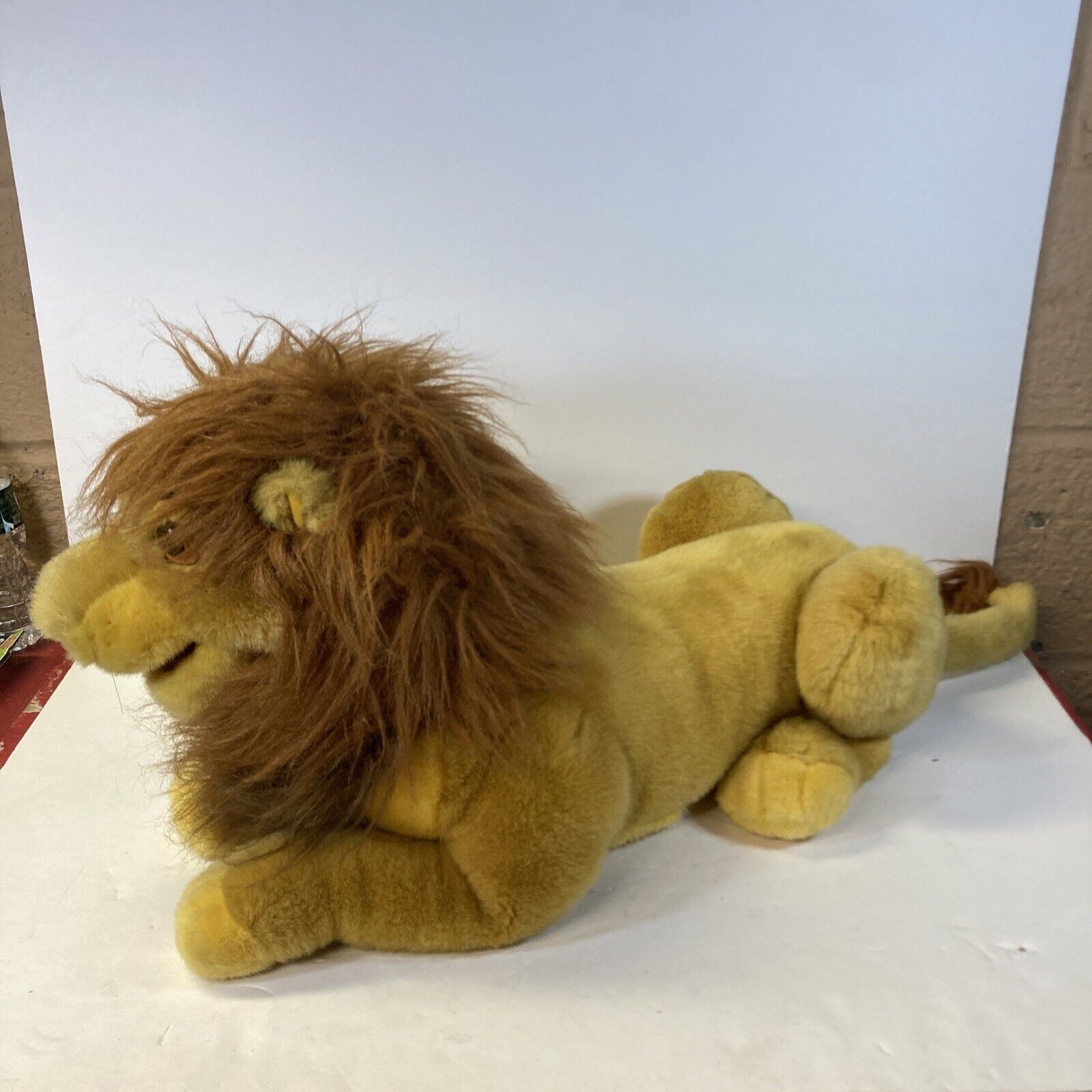 21” Vintage Simba Lion King Disney Store Plush Puppet 90\'s RARE
