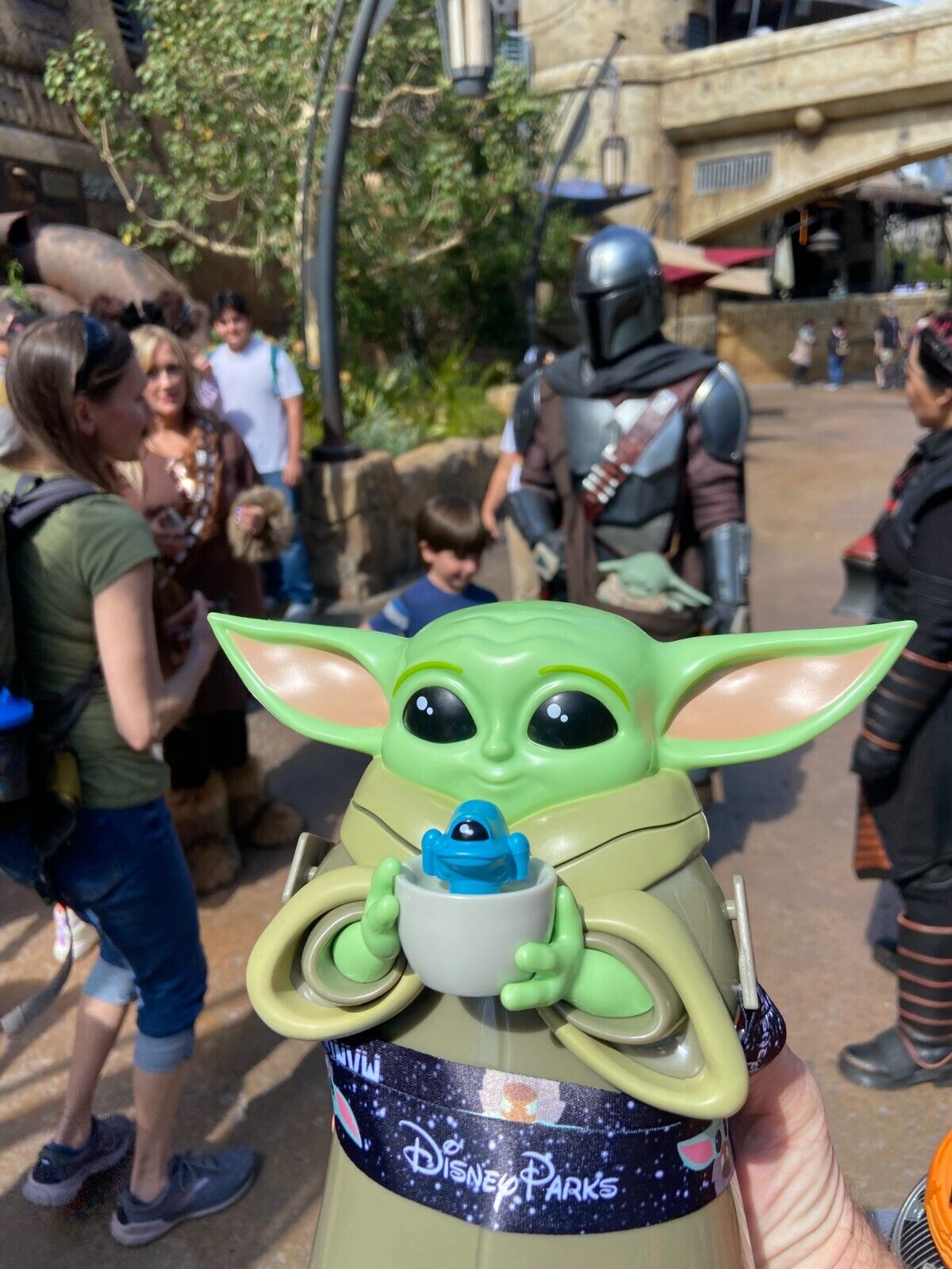 NEW Disneyland Star Wars Grogu Sipper Baby Yoda Sipper May the 4th Be With You
