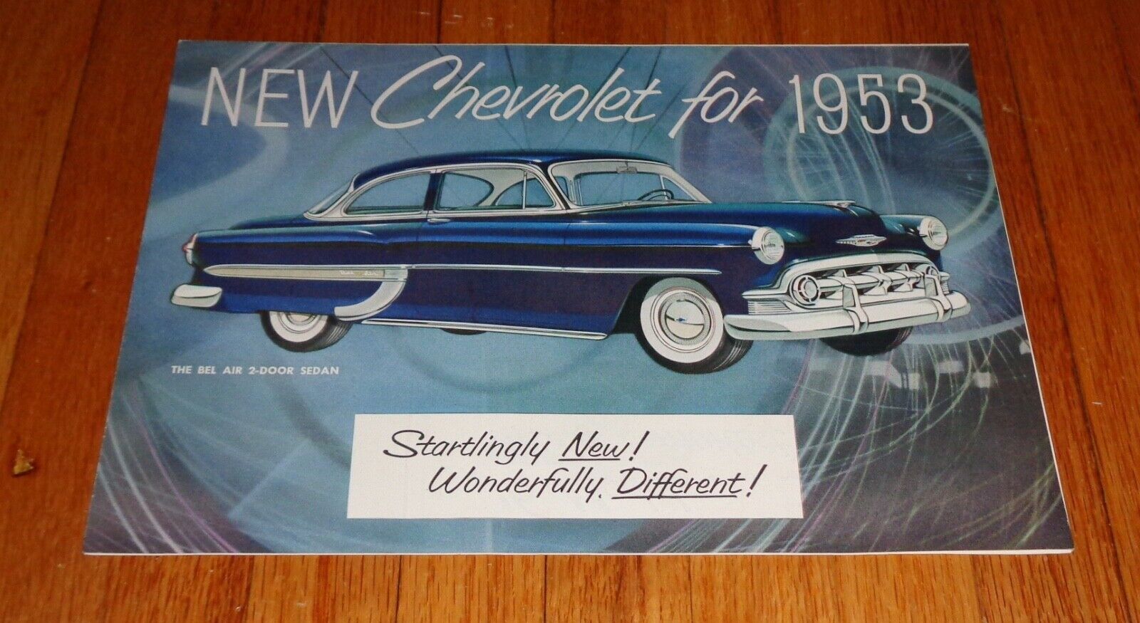 Original 1953 Chevrolet Full Line Sales Brochure Bel Air Two-Ten One-Fifty