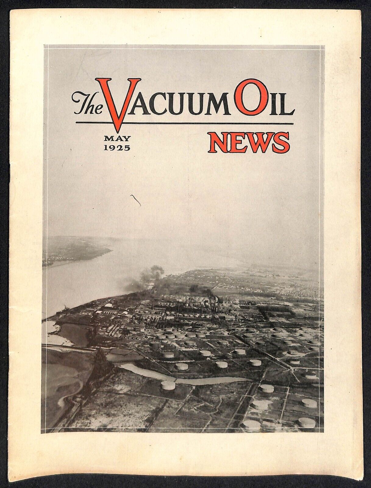 Vacuum Oil News Mobiloil Mobil Oil Gargoyle May 1925 20pp. VGC Scarce