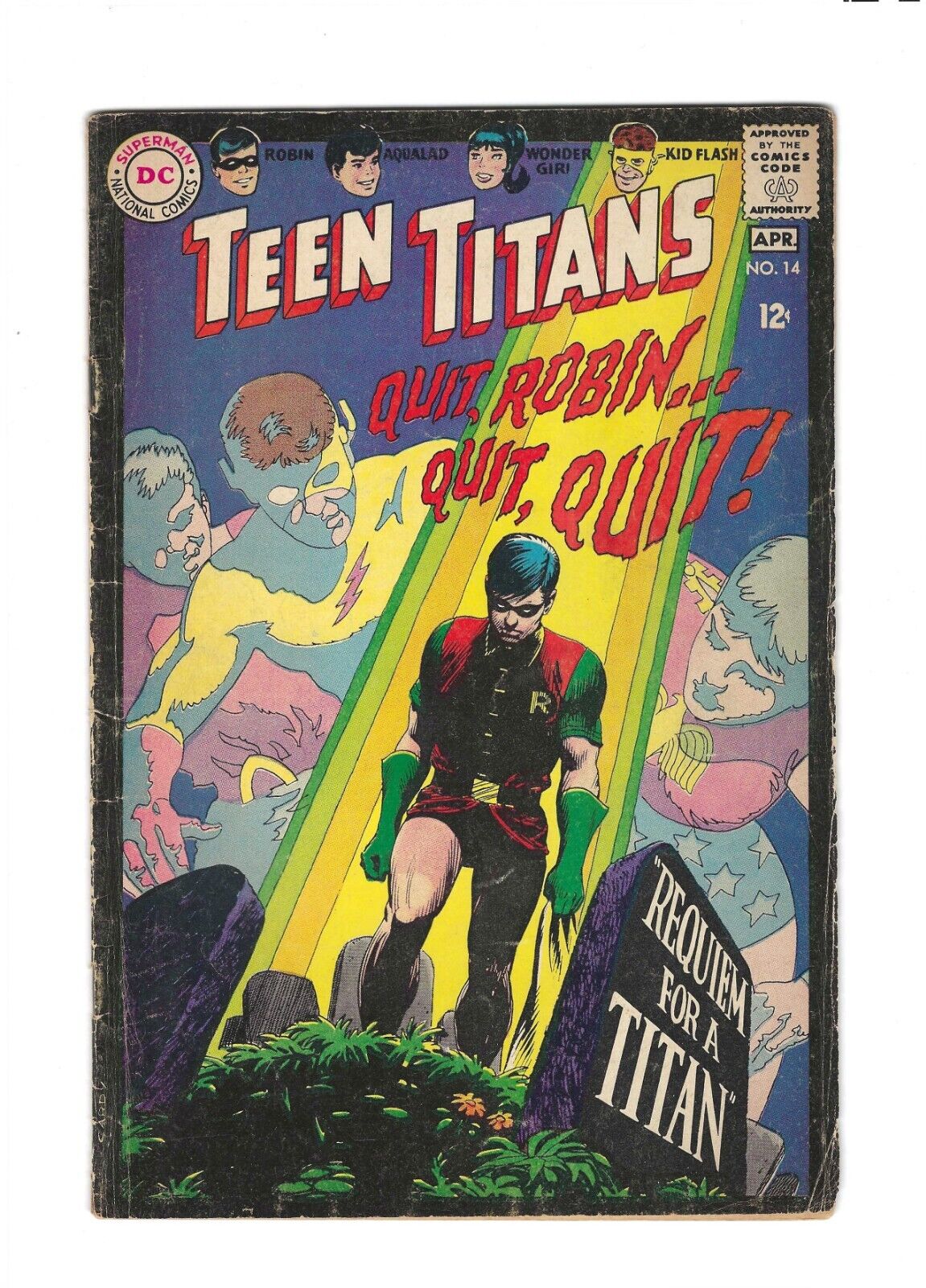 Teen Titans #14: Dry Cleaned: Pressed: Scanned: Bagged & Boarded VG/FN 5.0