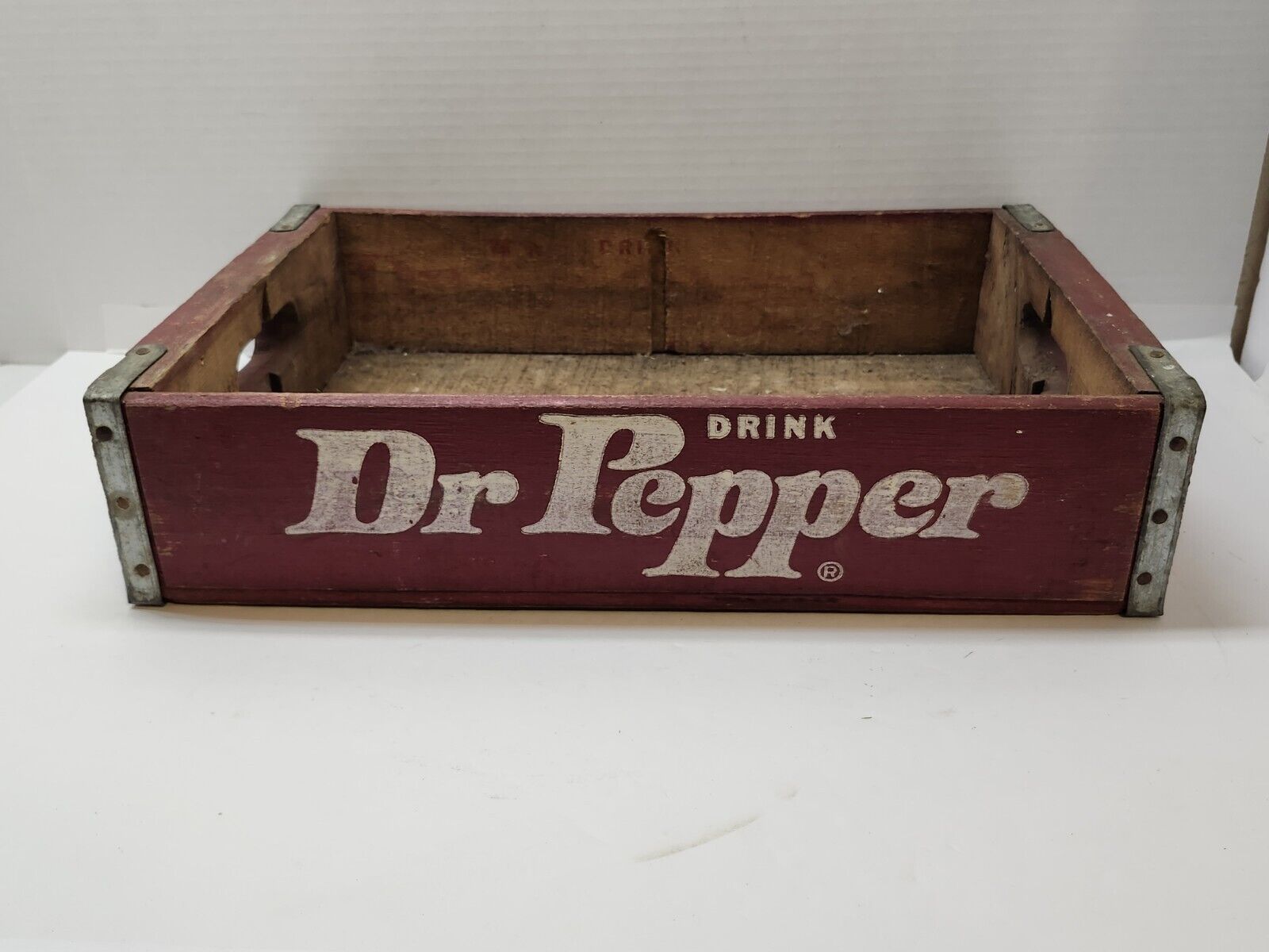 Vintage  Dr Pepper Wooden Crate
