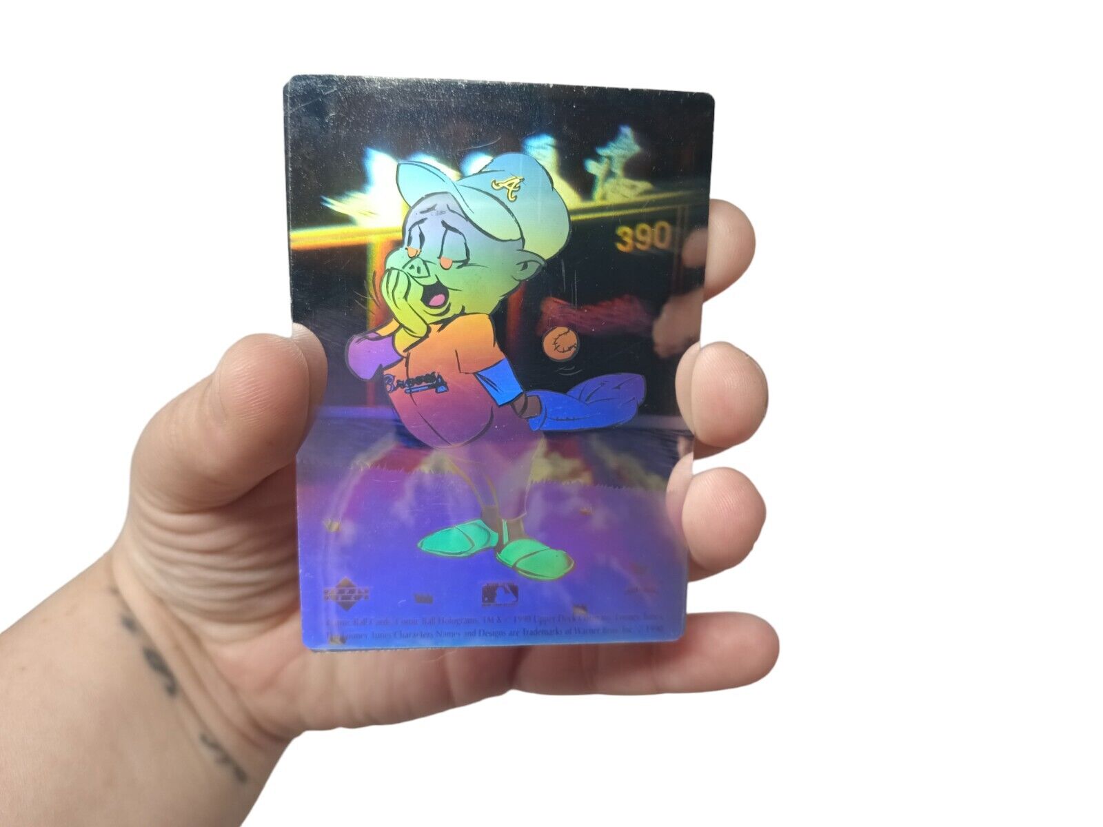 1990-1991 Upper Deck Comic Ball Looney Tunes Hologram Card Set Of 13