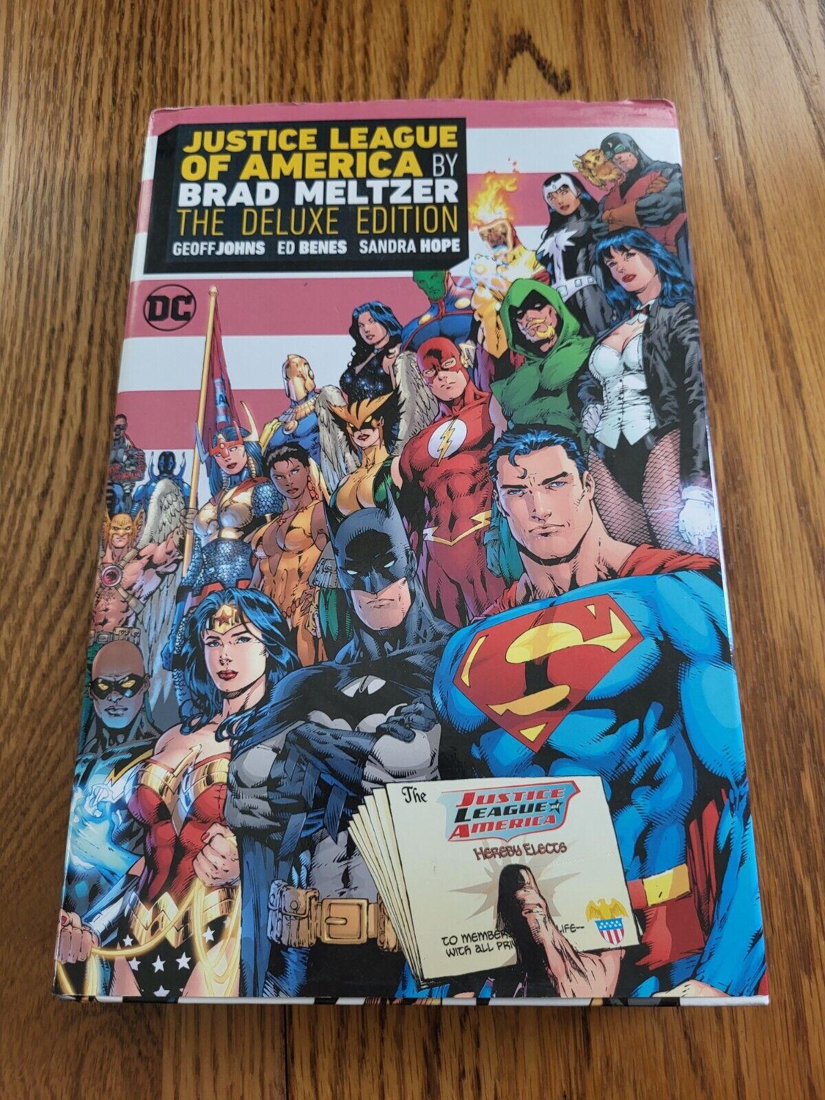 DC Comics Justice League of America by Brad Meltzer - Deluxe (Hardcover, 2020)