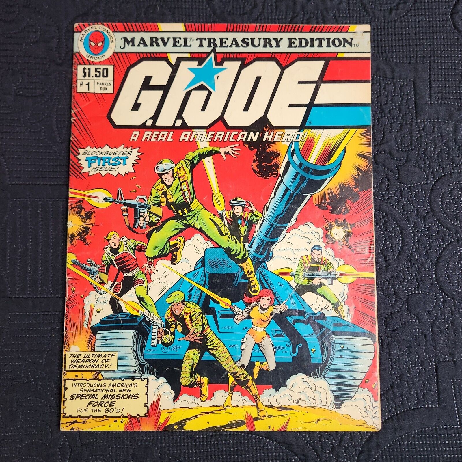 G.I. JOE # 1 Marvel Treasury Edition - First Issue ARAH. 
