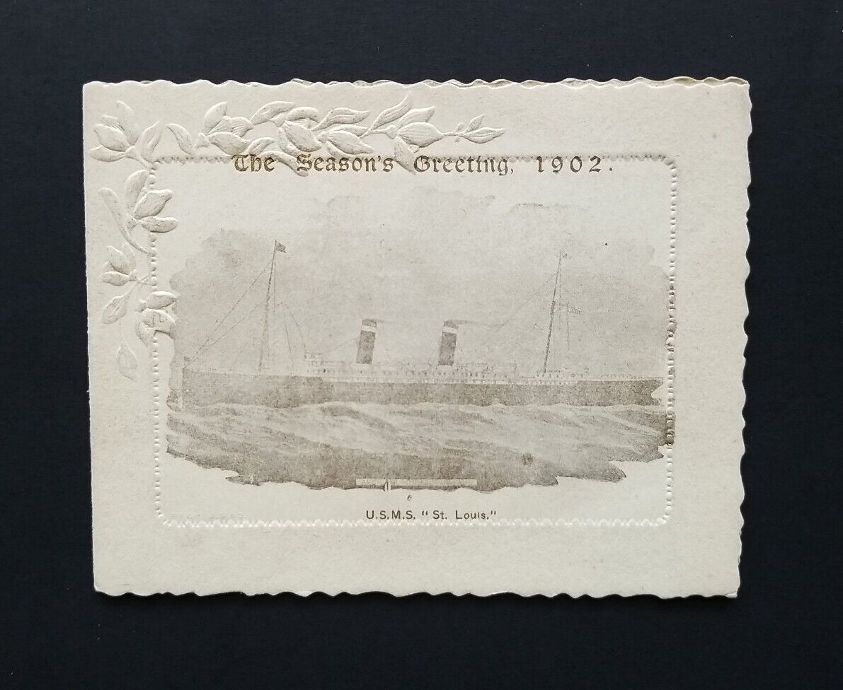1902 American Line USMS ( US Mail Steamers ) \
