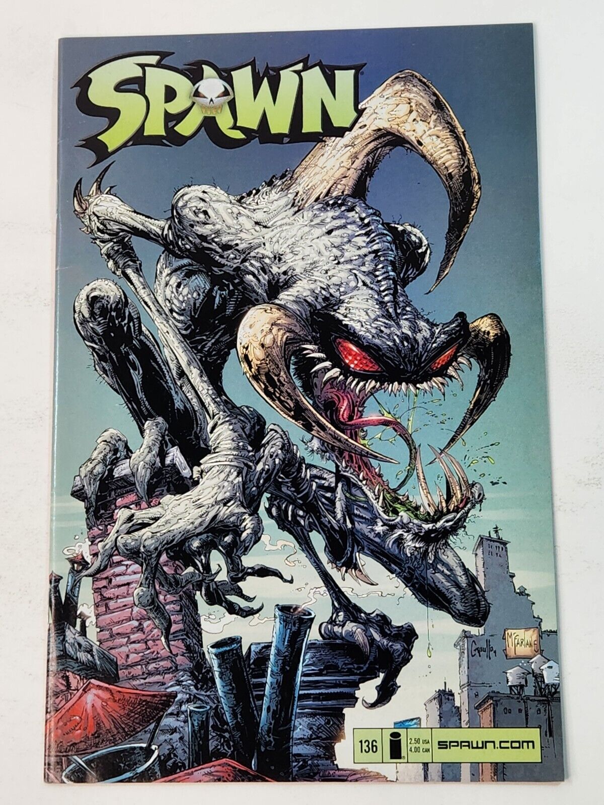 Spawn 136 Todd McFarlane Image Comics 1st Print Greg Capullo Cover 2004