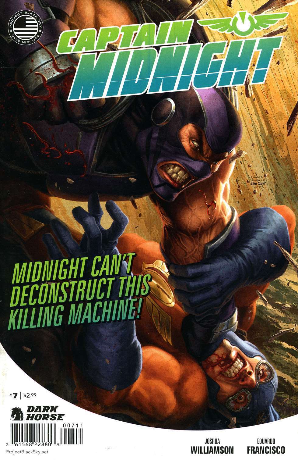 Captain Midnight (2nd Series) #7 VF; Dark Horse | we combine shipping