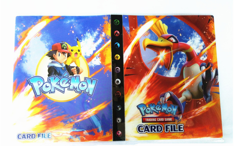 Pokemon Cards Album Binder Folder Book List Collectors 240 Cards Capacity Holder