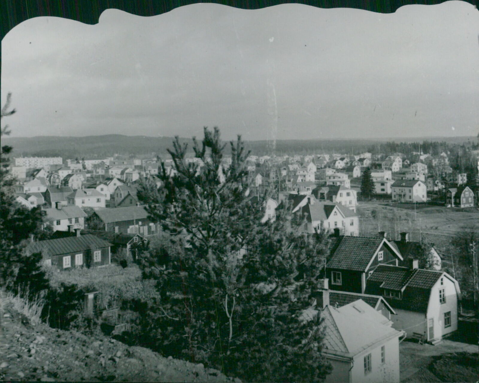 View from Rävåsen - Vintage Photograph 2310997