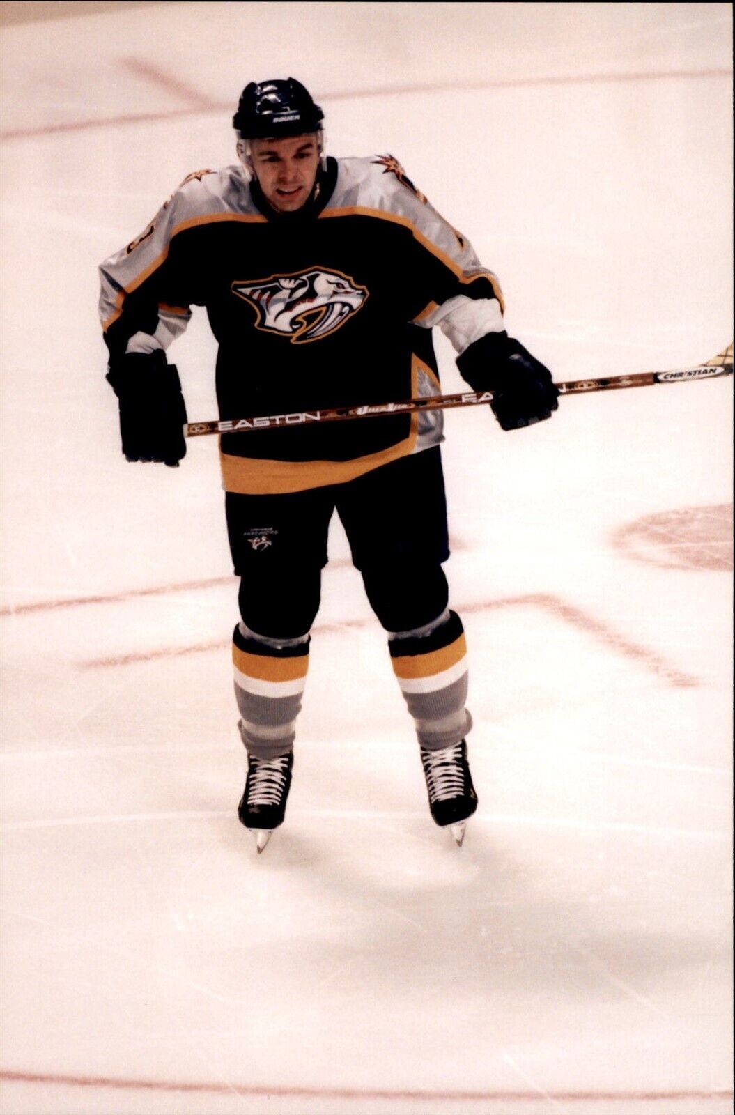 PF37 2001 Orig Photo NASHVILLE PREDATORS NHL HOCKEY LEFT WING VITALI YACHMENEV