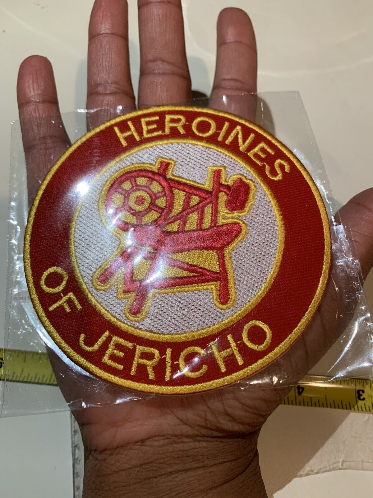 Masonic Heroines of Jericho(HOJ) Sew On patch