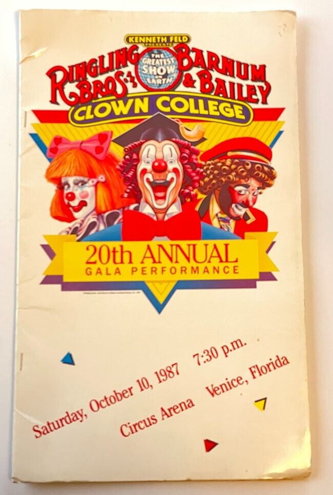 1987 Ringling Brothers 20th Annual Gala Performance - Student Graduating Class
