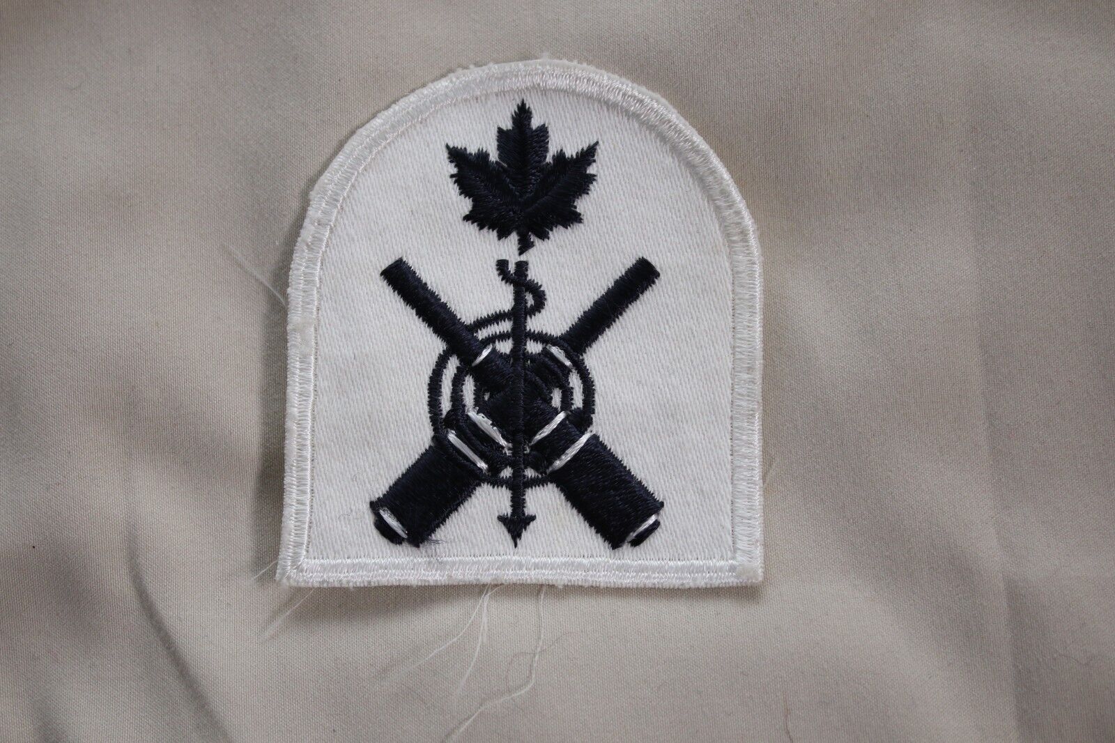 Royal Canadian Naval Gunnery Patch World War II Era