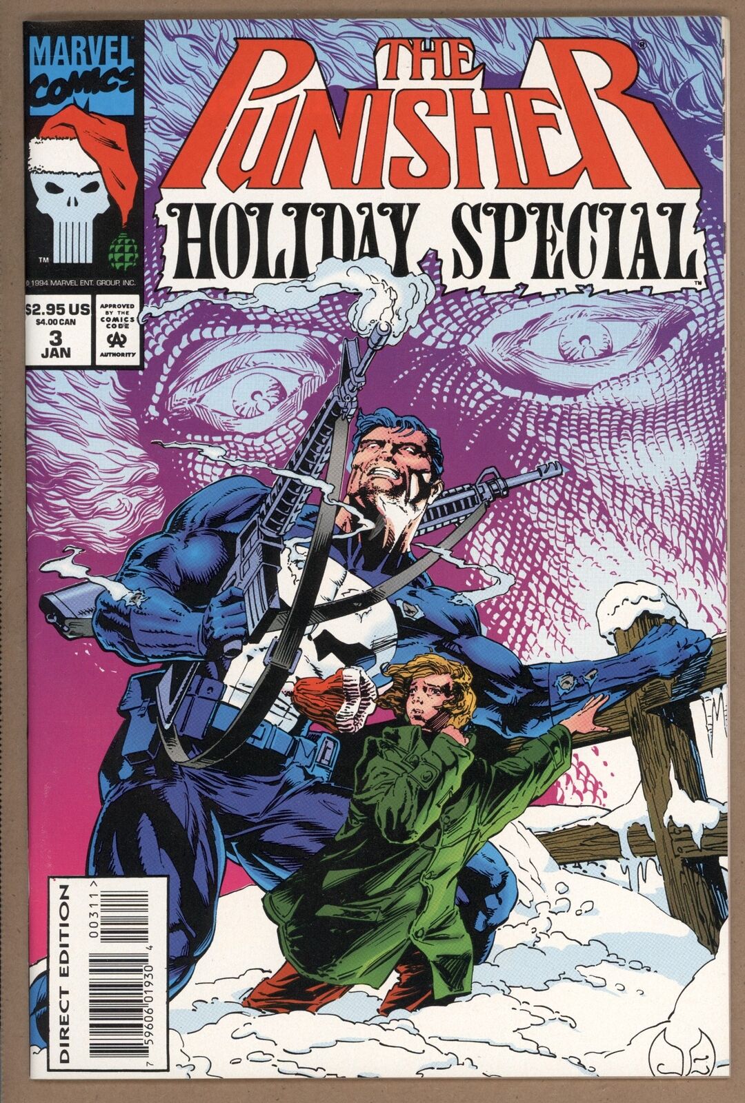 Punisher Holiday Special 3 (1993 Marvel) VF/NM