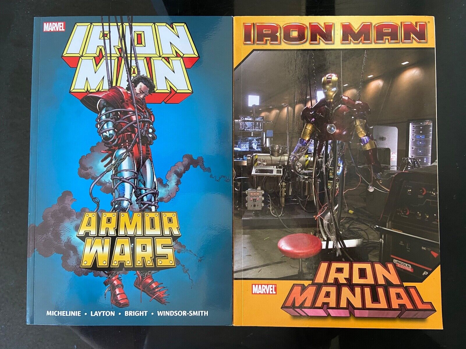 Iron Man: Armor Wars & Iron Manual TPB - Rare Barry Windsor-Smith Cover NM
