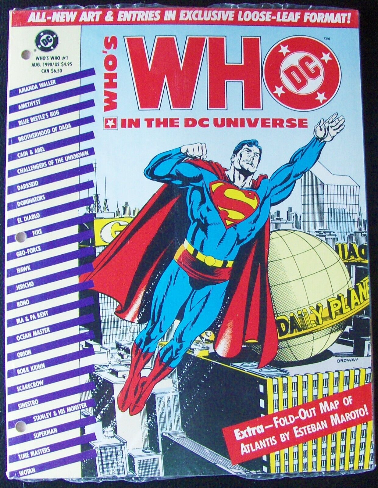 WHO\'S WHO in the DC Universe Loose-Leaf Edition #1  New Factory Sealed