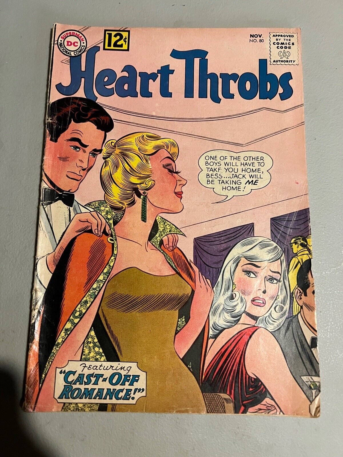 Hearts Throbs 80 GD/VG - 1962