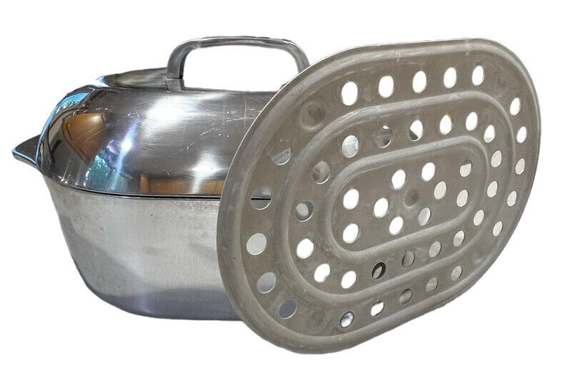 VillaWare Cookware Italian Traditional Hand Cast Aluminum Roaster 12 Quart