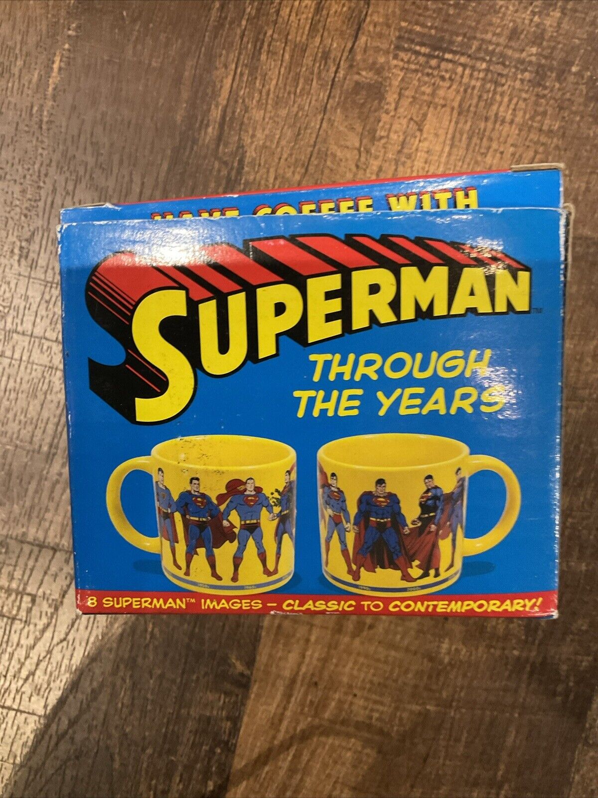 Superman  Through The Years  Mug - NEW