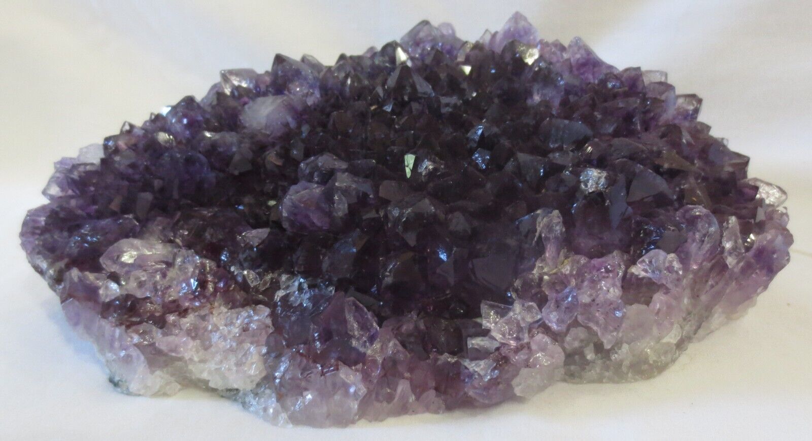 2.7 LB Natural Amethyst geode quartz cluster crystal specimen Healing