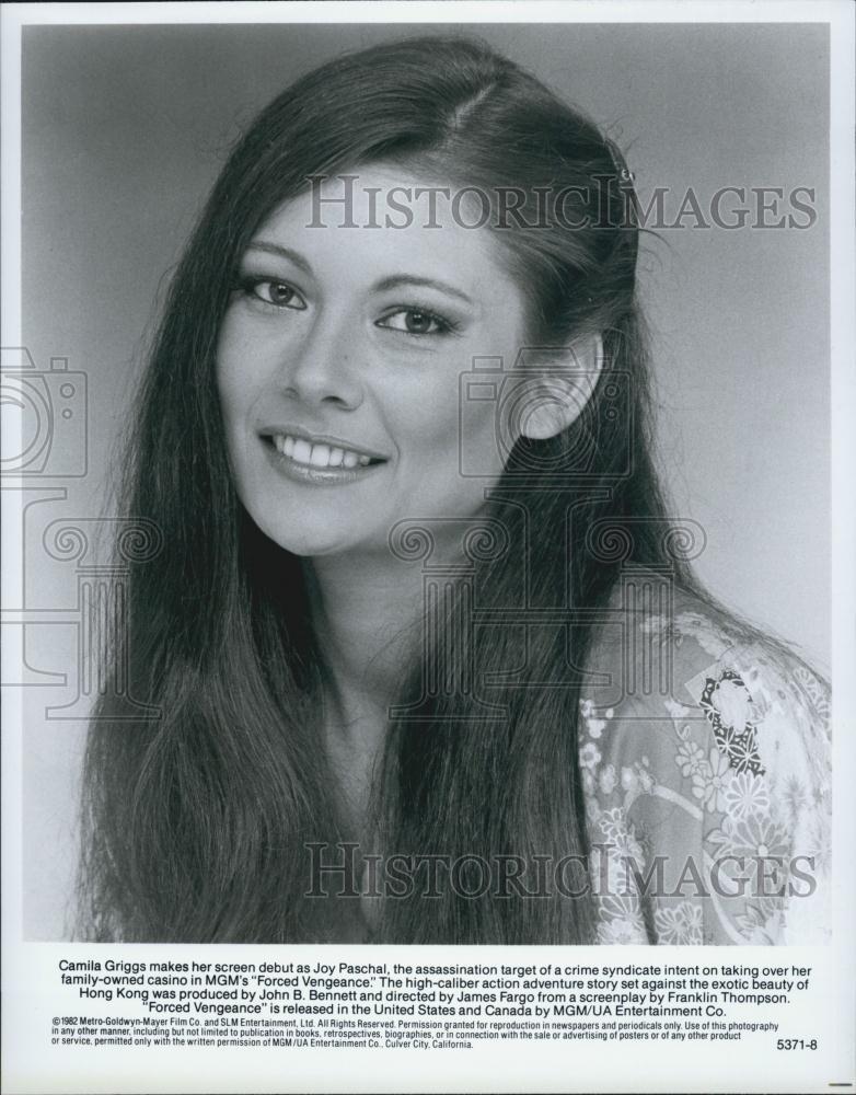 1982 Press Photo Camila Griggs in \
