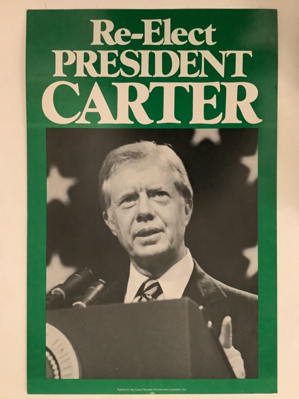 Vintage Re-Elect President Carter\