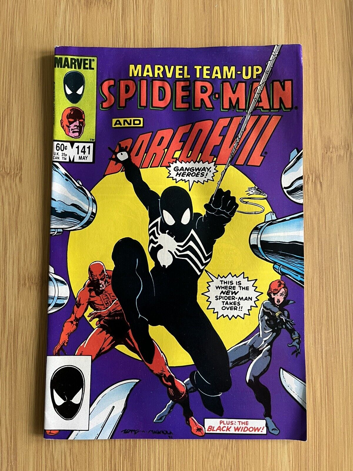 Marvel Team Up 141 - Black Spiderman Costume, Low Grade
