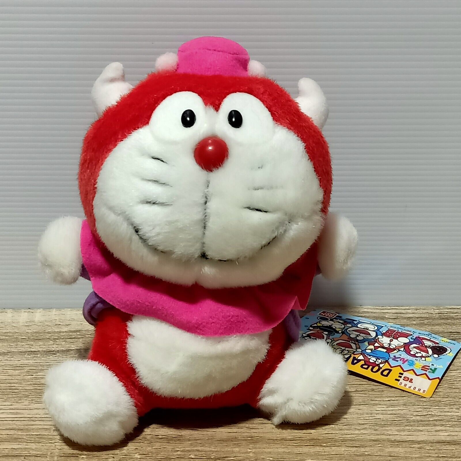Doraemon El Matadora Dora the Kids VTG Bandai 1996 Plush Doll Toy Japan 6.5