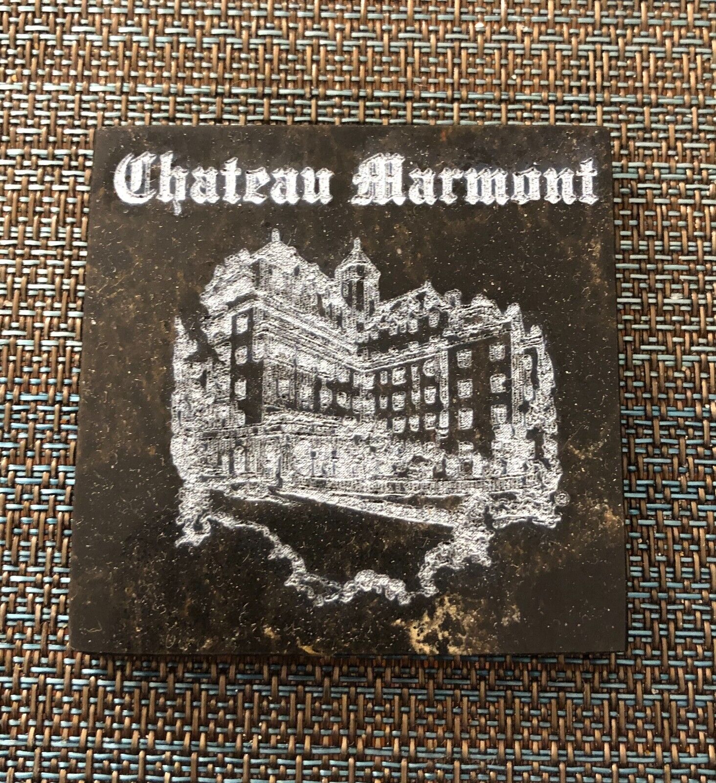 Chateau Marmont Marble Paperweight