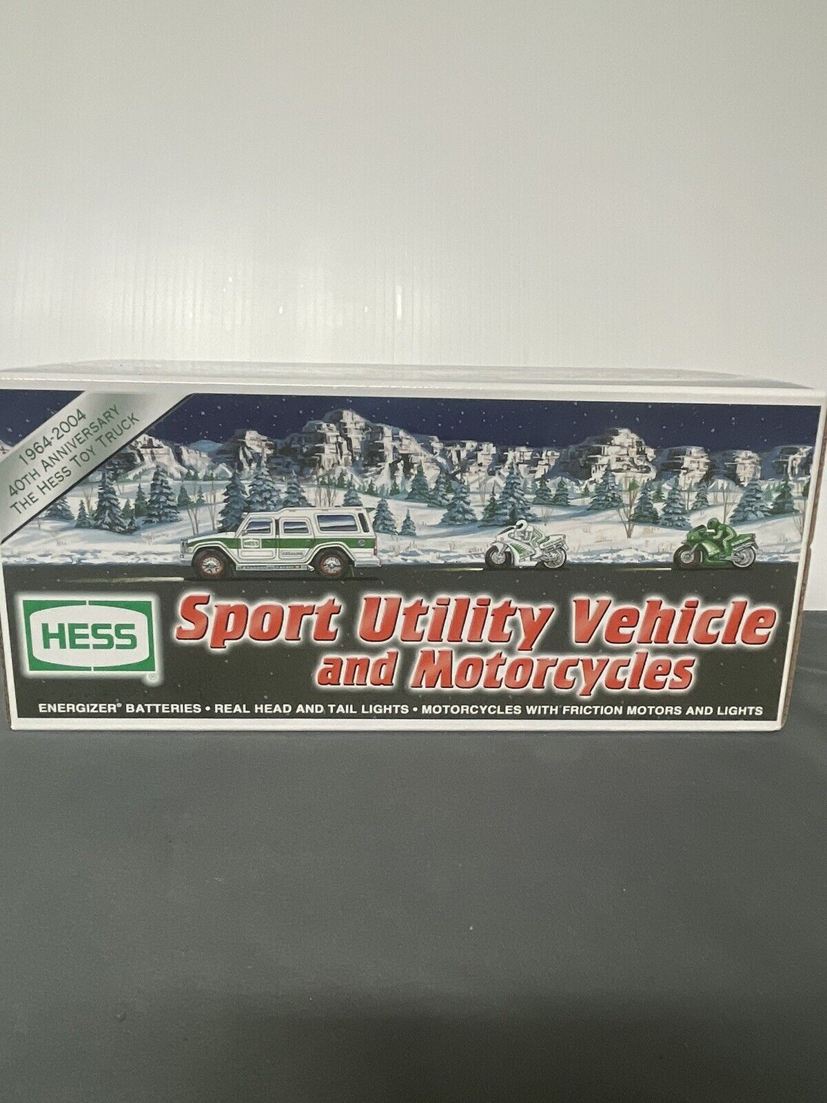 Hess 2004 SUV & Motorcycles 1964-2004 40th Anniversary The Hess Toy Truck
