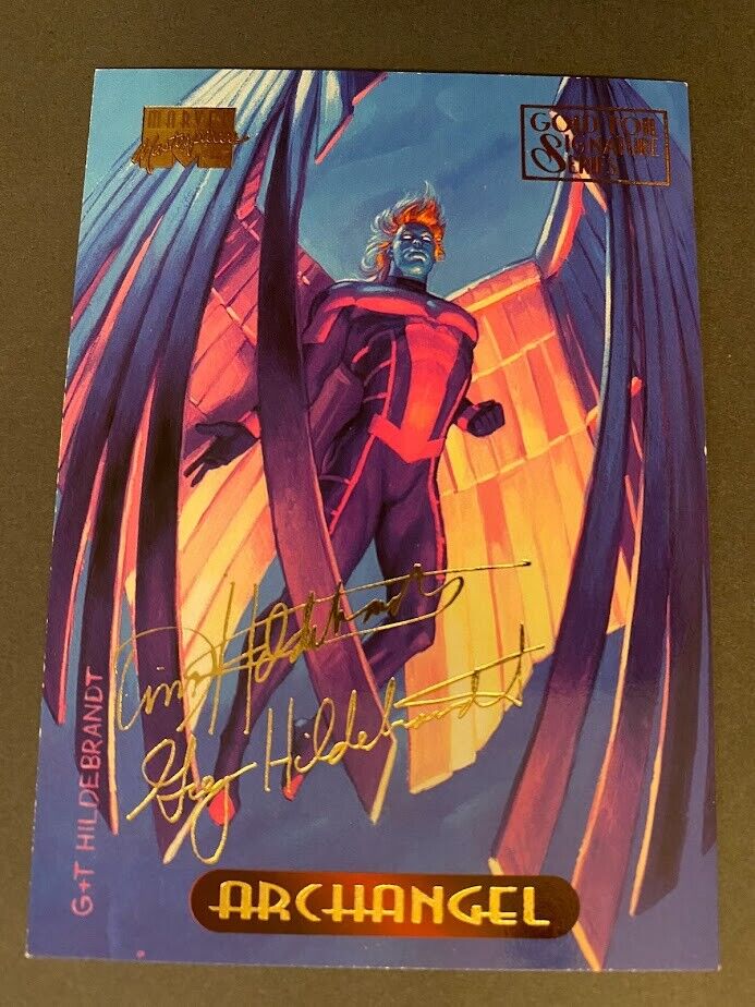 1994 MARVEL MASTERPIECES GOLD SIGNATURE Series Complete Your Set/You Pick