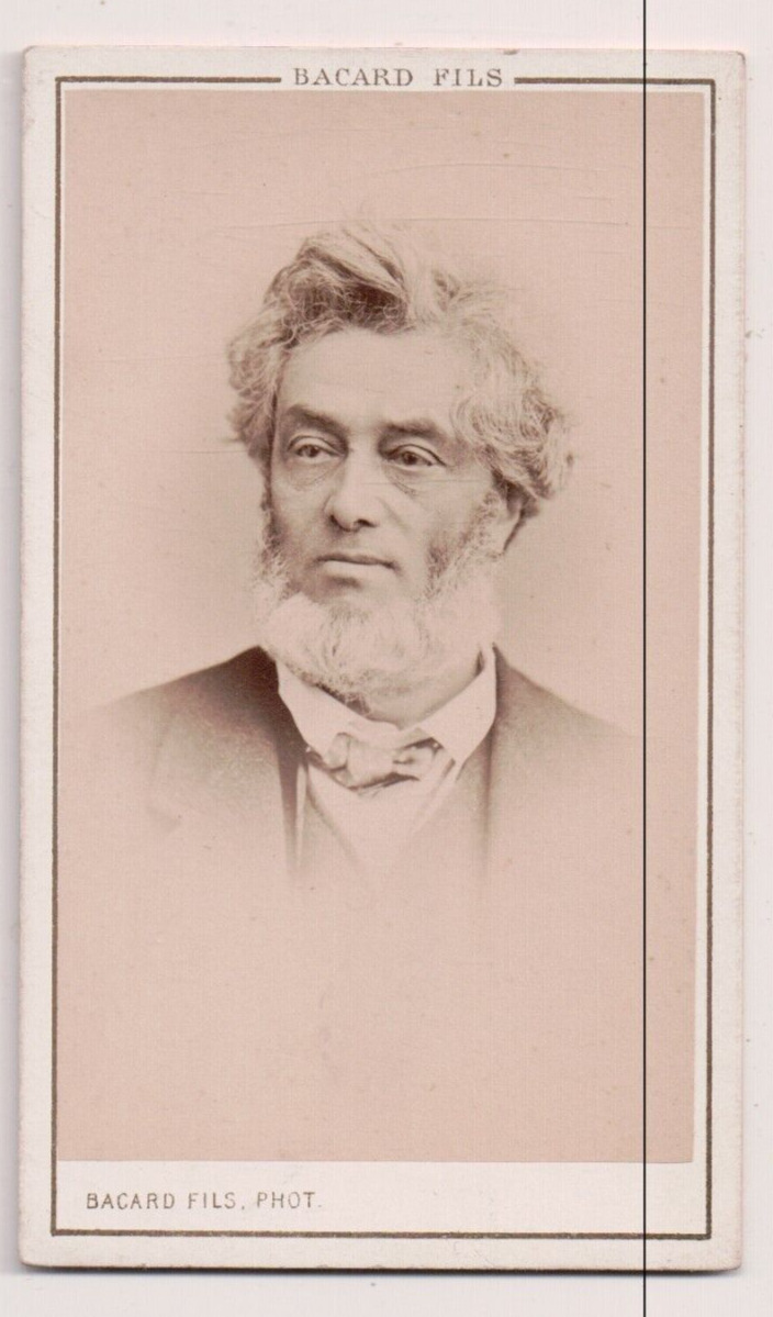 Vintage CDV Jules Favre French statesman and lawyer Bacard & Sons Photo