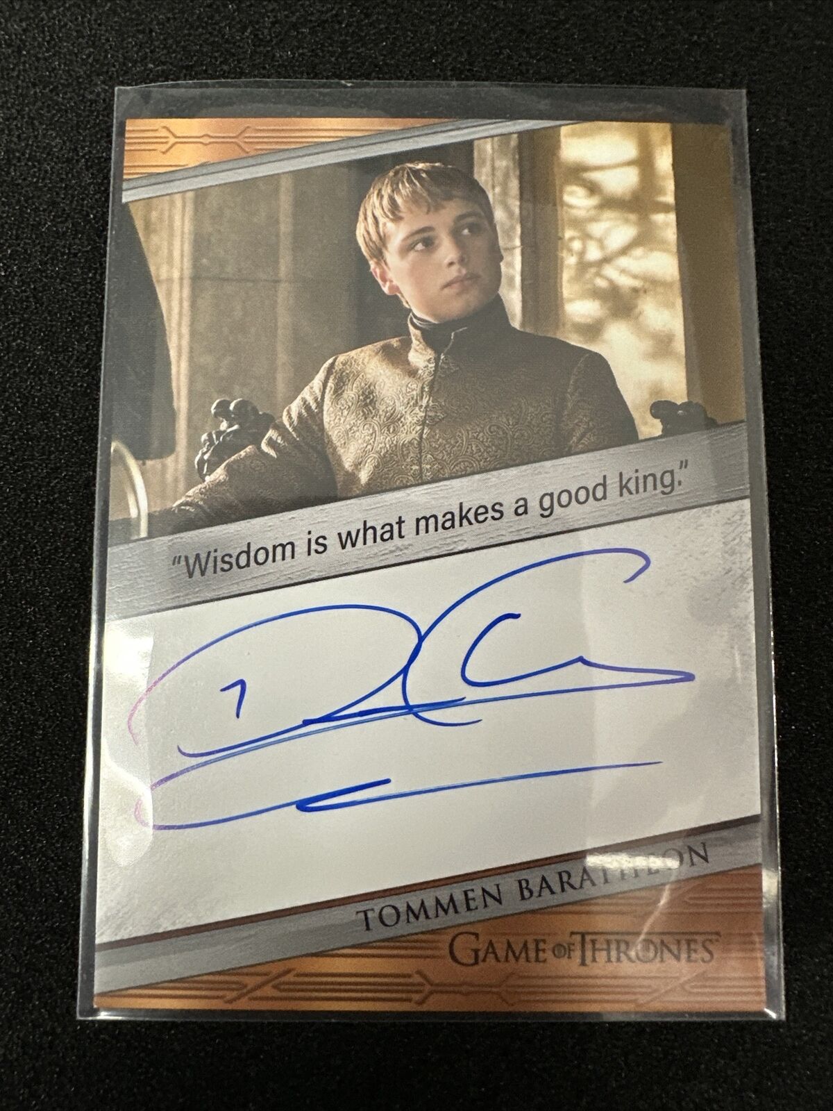 2023 Rittenhouse Game of Thrones Art & Images Quotable Auto Dean-Charles Chapman