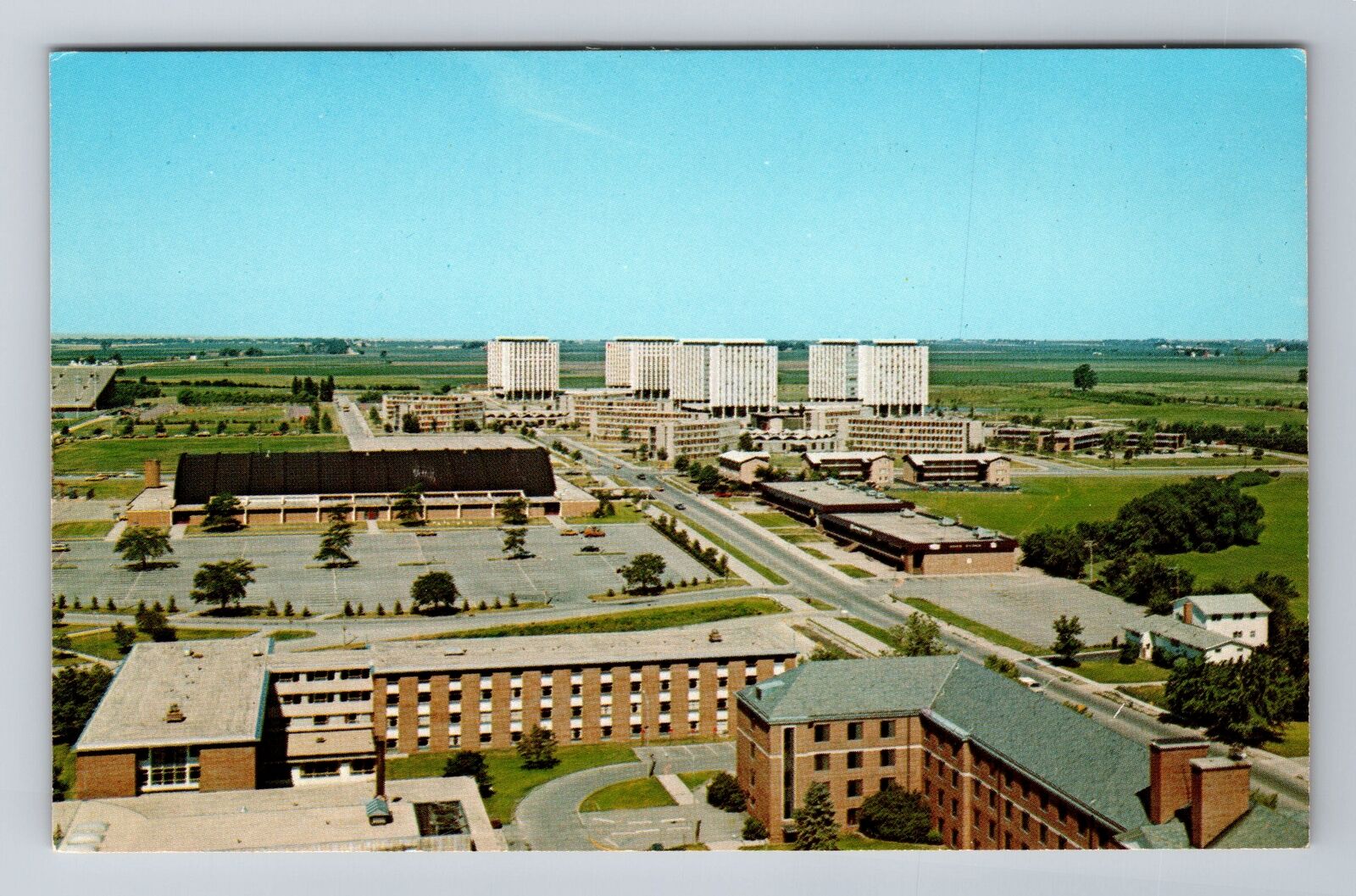 Dekalb IL-Illinois, Northern Illinois University, Antique Vintage Postcard