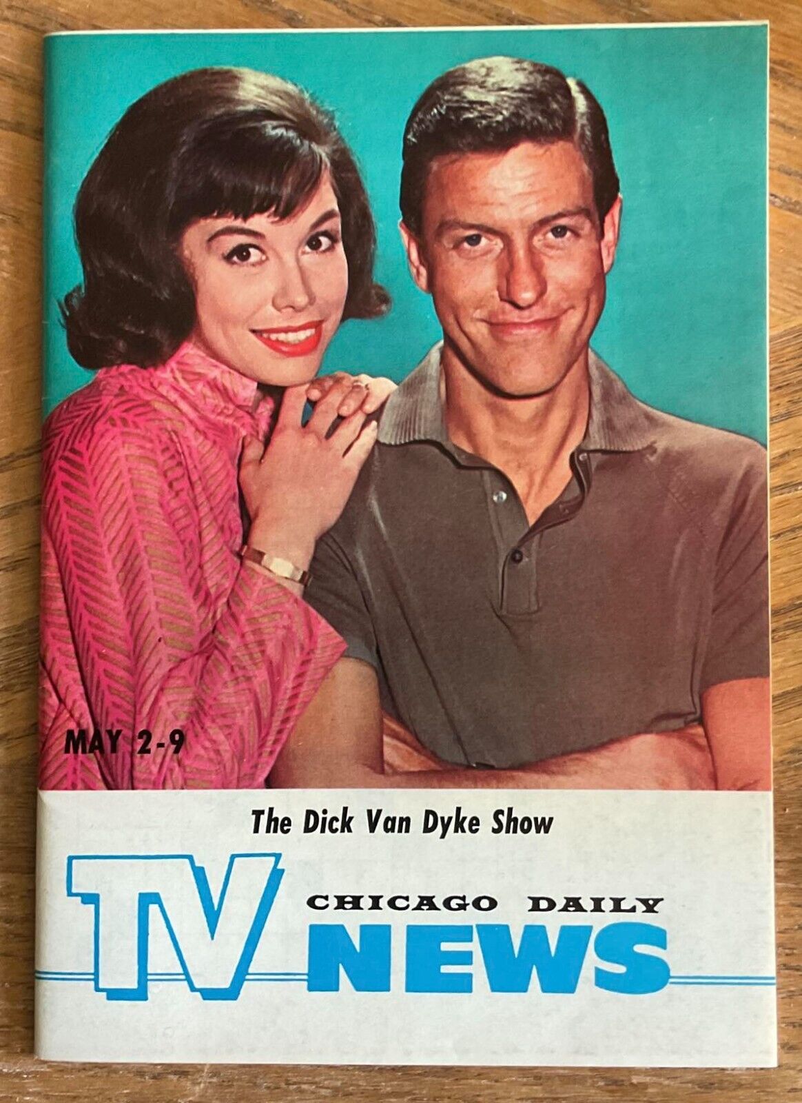 May 2-9 1964 Chicago Daily TV News Mag With Dick Van Dyke & Mary Tyler Moore