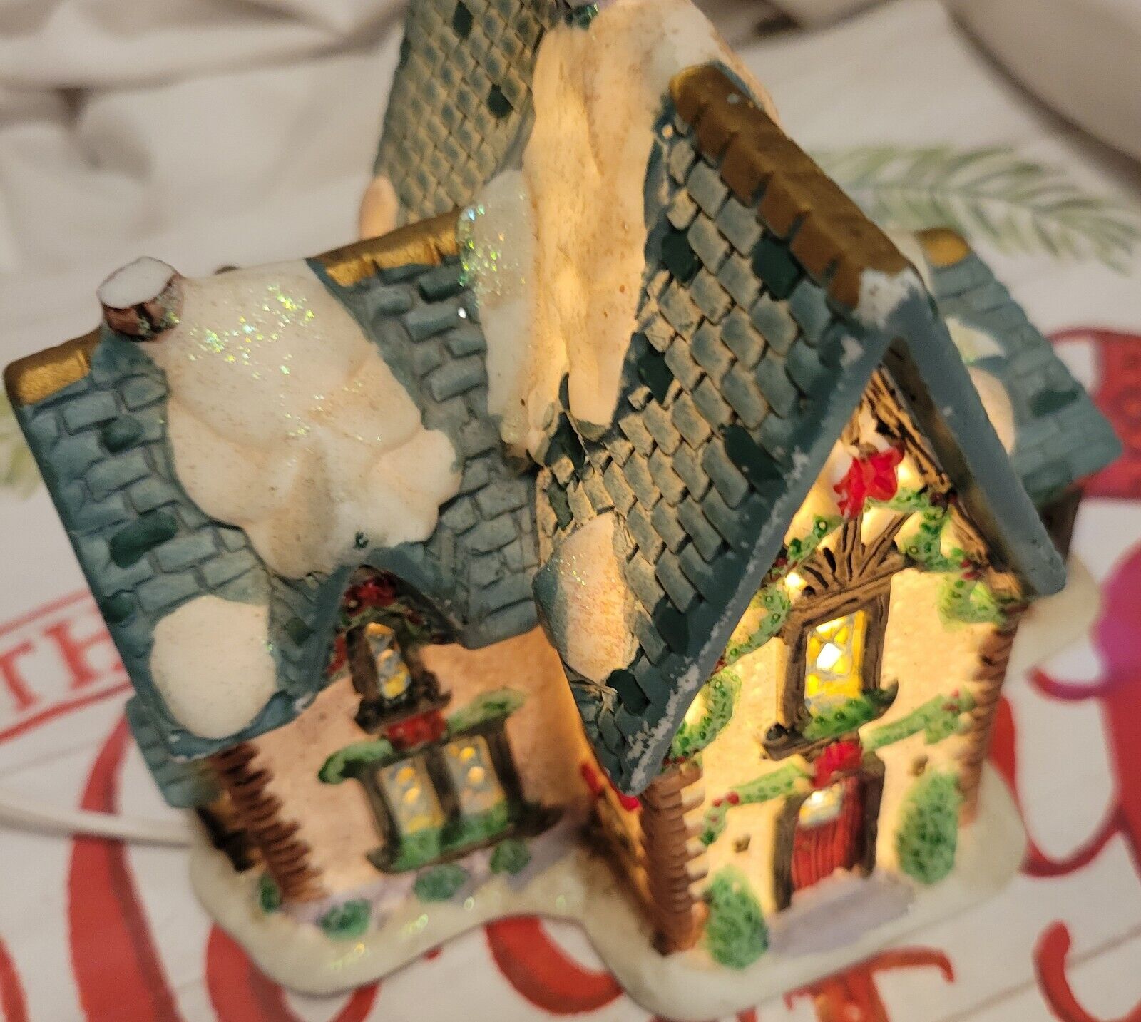  Vintage Country House Christmas House Collectibles Village