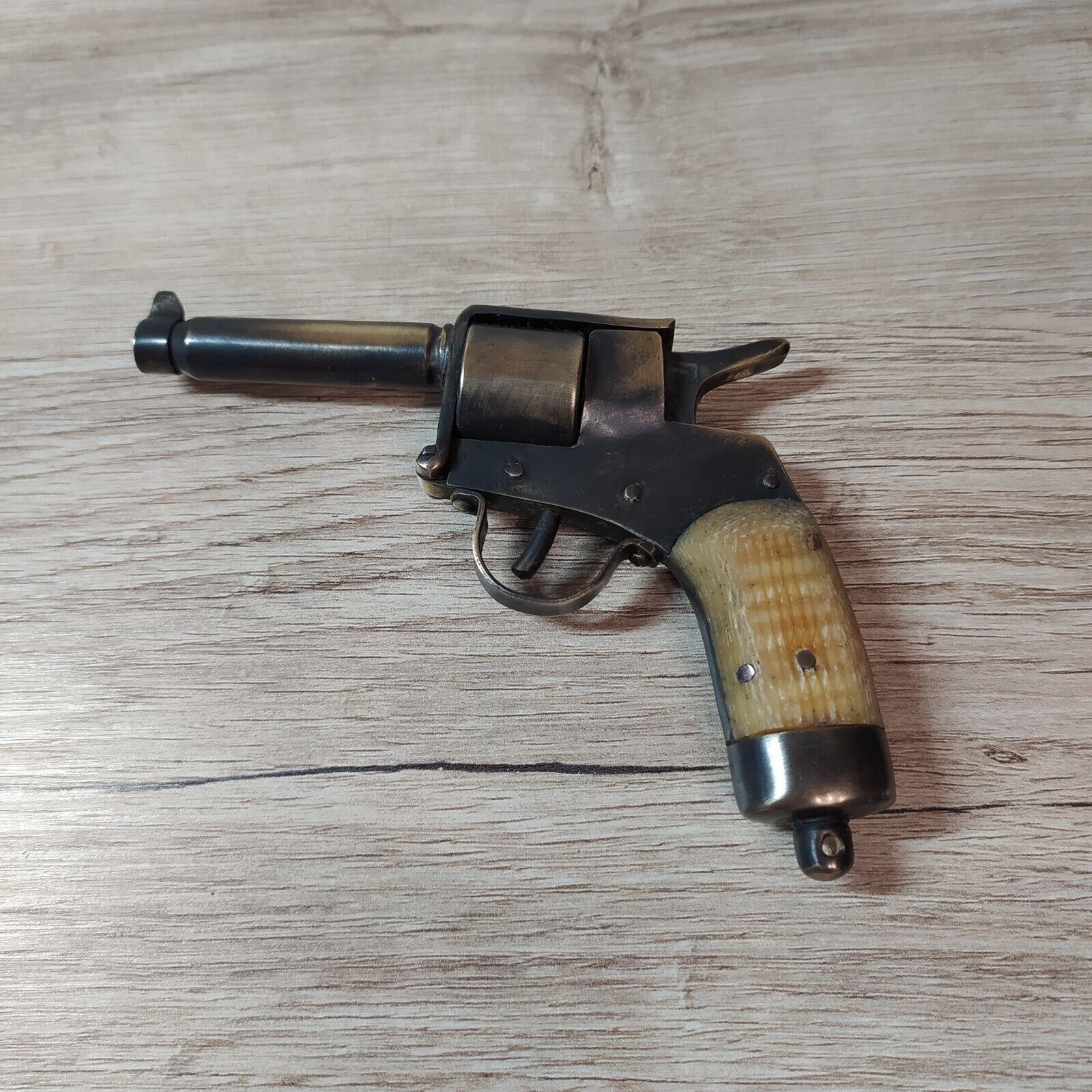 Vintage Petrol Lighter revolver