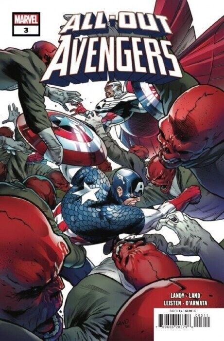 All-Out Avengers #3 Regular Cover Near Mint