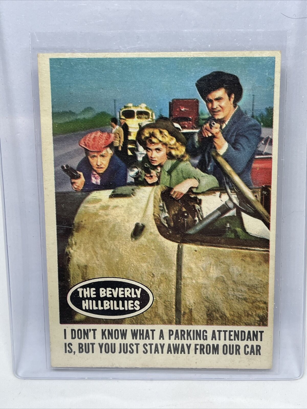 I Don't Know What A Parking 1963 Topps The Beverly Hillbillies #58
