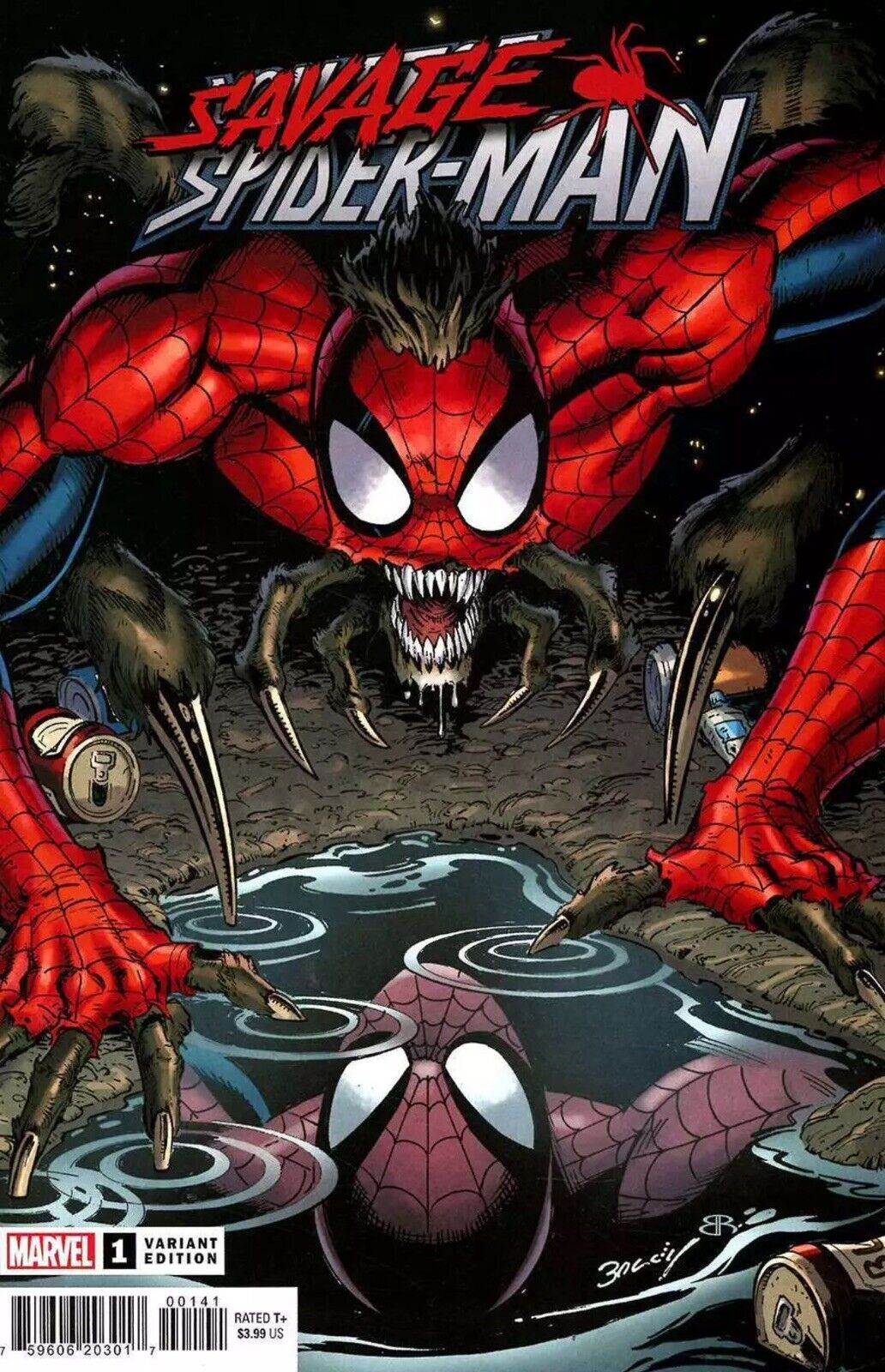 Savage Spider-Man #1 Bagley Variant Marvel Comics 2022 NM