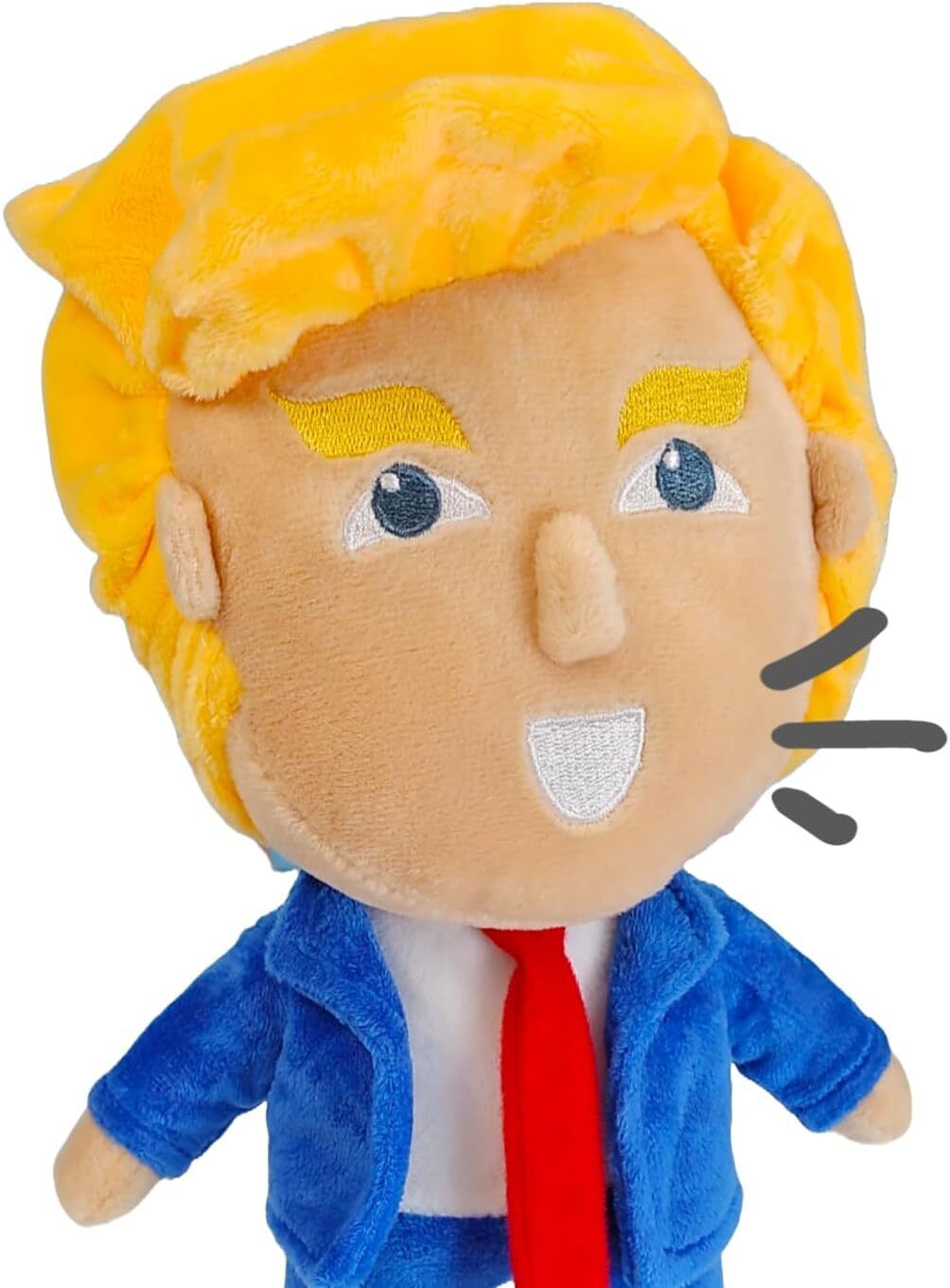 Talking Stunning plush Donald  Trump doll speaks 20 phrases toy figure FUN kids