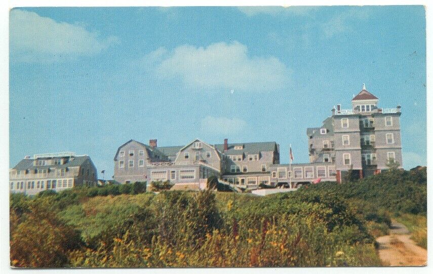 Nantucket Island MA Sea Cliff Inn Vintage Postcard Massachusetts