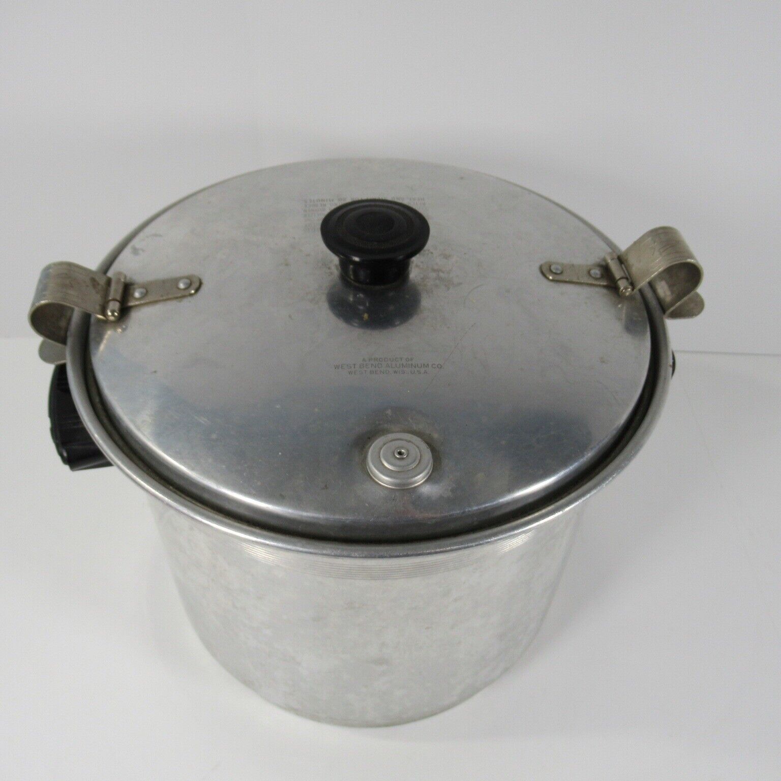 Vintage West Bend Aluminum Pot With Lid